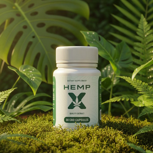 Hemp X CBD-Kapseln